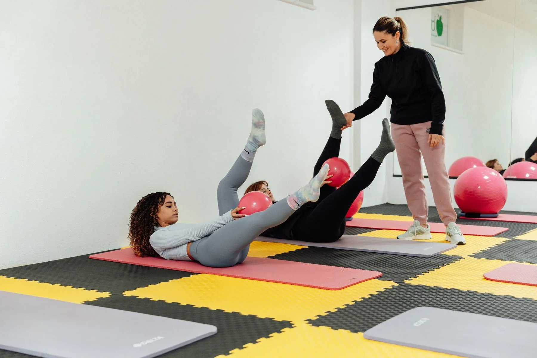 Cours de Pilates en entreprise